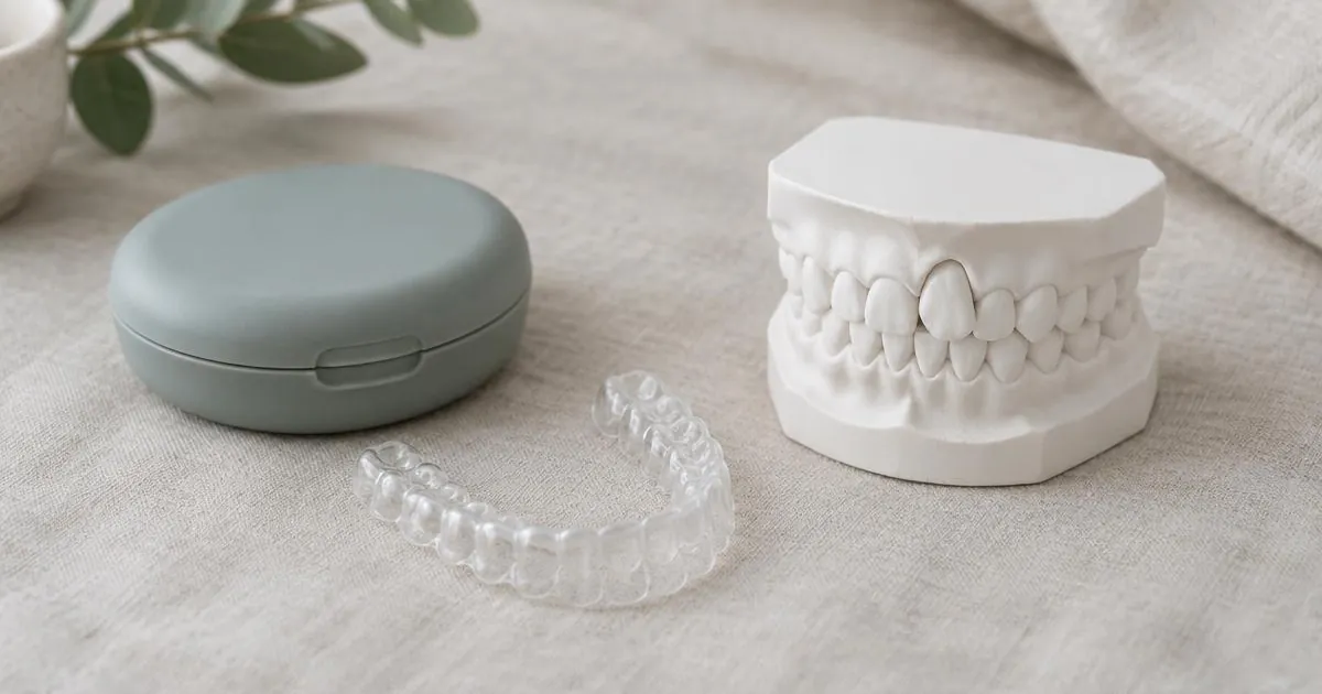 Alinhador e contenção relacionados à movimentação dos dentes após aparelho